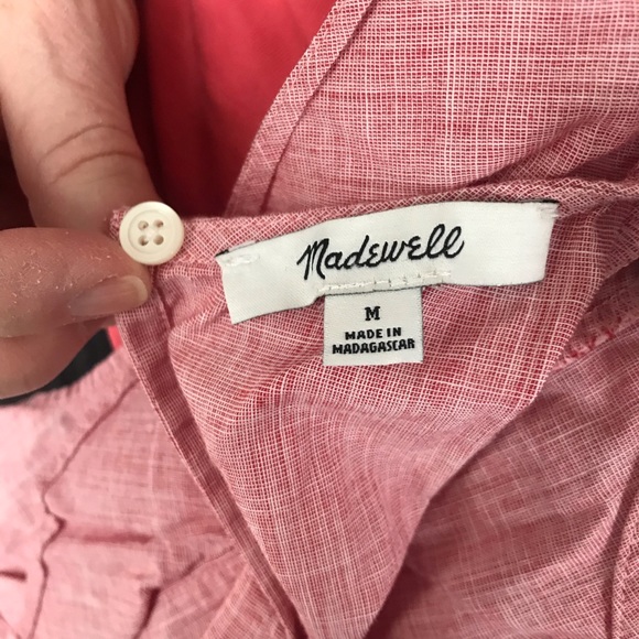 Madewell Ruffle Top - Picture 2 of 6